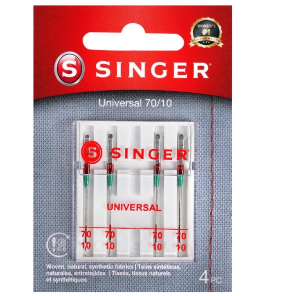 Singer Sewing Machine Needles - NEW Singer Regular Point Machine Needles (70/10) - Picture 3 of 7